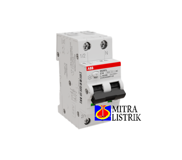 ABB DS201 L C10 AC30 Residual Current Circuit Breaker with Overcurrent Protection