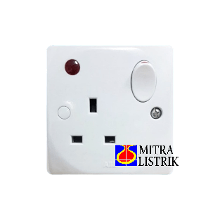 ABB Stop kontak AC (3 pin) 13A, 250V Classiq - CSO 133