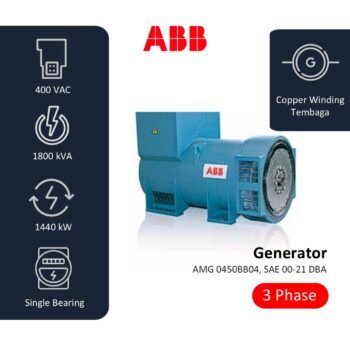Generator - Alternator 1800kVA 1440kW AMG 0450BB04 DBA