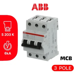 ABB MCB S203 K 3P