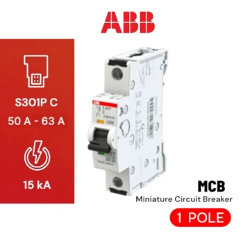 MCB ABB S 301 P-C63, 1P