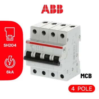 MCB Tipe SH 204 C-63 (6KA), 63A, 4P - MCB ABB