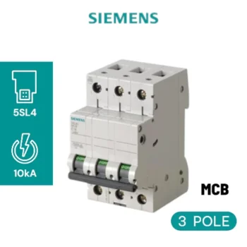 MCB 5SL4 3P 10KA 50A