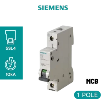 MCB 5SL4 1P 10KA 25A