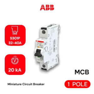 ABB MCB S301P 32-40A 20KA