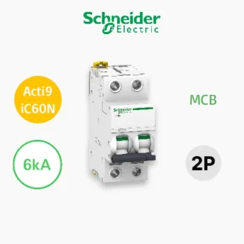 Schneider ACTI 9 IC60N 2P 10A 6KA KURVA C
