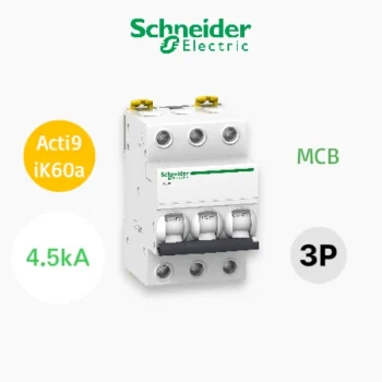 Schneider Acti9 iK60a 3P 32A 4.5 kA Kurva C MCB