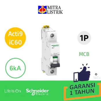 MCB iC60N 1P , 16A 6KA