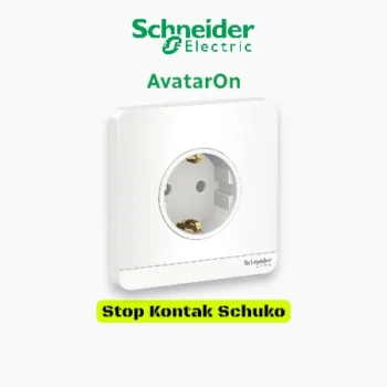 Schneider E83426_16S_WE_G3 AVATARON STOP KONTAK 16A SCHUKO WHITE E83426_16S_WE_G3