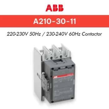 Kontaktor Contactor A210-30-11 220-230V 50Hz / 230-240V 60Hz - Kontaktor Contactor ABB