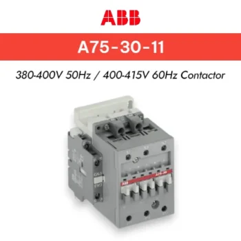 Kontaktor Contactor A 75-30-11, COIL : 380 VAC - Kontaktor Contactor ABB