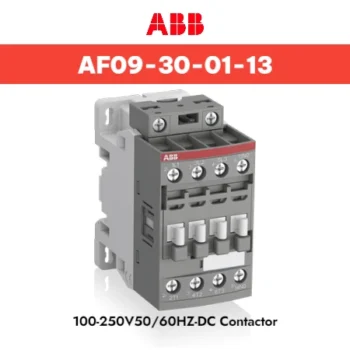 Kontaktor Contactor AF 09-30-01-13, COIL : 100-250V 50/60HZ-DC - Kontaktor Contactor ABB