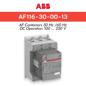 Kontaktor Contactor AF 116-30-00-13 , 100-250V 50/60HZ , 55kW 116A - Kontaktor Contactor ABB