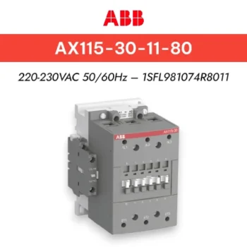 Kontaktor Contactor AX 115-30-11-80 COIL : 220 VAC - Kontaktor Contactor ABB