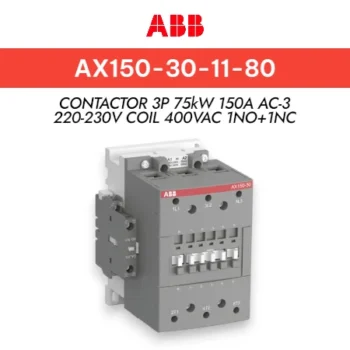 Kontaktor Contactor AX 150-30-11 COIL : 220 VAC - Kontaktor Contactor ABB