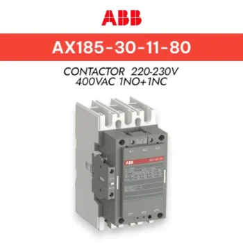 Kontaktor Contactor AX 185-30-11 COIL : 220 VAC - Kontaktor Contactor ABB