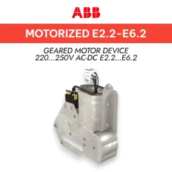 ABB GEAR MOTOR EMAX 2 220 VAC FOR ACB E2.2-E6.2 - GEAR MOTOR ACB ABB