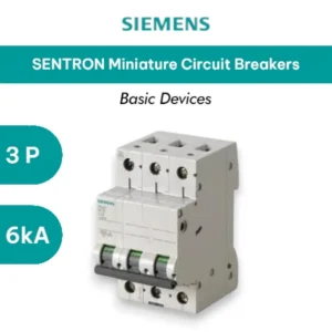 siemens mcb sentron 5SL63 6ka 3p