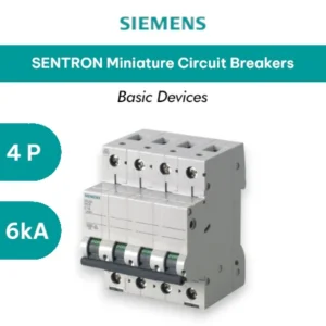 siemens mcb sentron 5SL64 6ka 4p