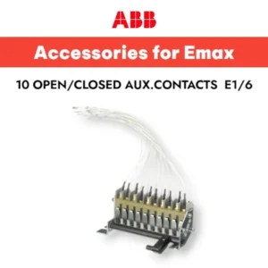 ABB 10 OPEN_CLOSED AUX.CONTACTS E1_6