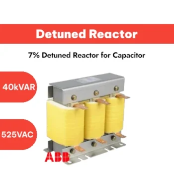 Detuned Reactor untuk Kapasitor. 40 KVAR, 525 VAC