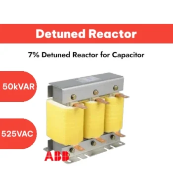 Kapasitor Detuned Reactor untuk Capacitor 50 kVAR, 525 VAC - Detuned Reactor Capacitor ABB