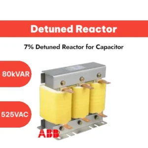 ABB 7% DETUNE REACTOR 80KVAR 178815