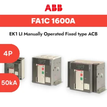 ABB ACB FA1C 1600 4p F F 50kA