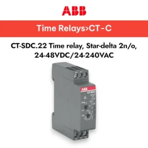 ABB Time Relay - Star Delta Changeover CT-SDC.22