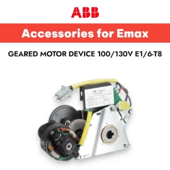 ABB GEARED MOTOR DEVICE 100/130V E1/6-T8 - MOTOR ABB