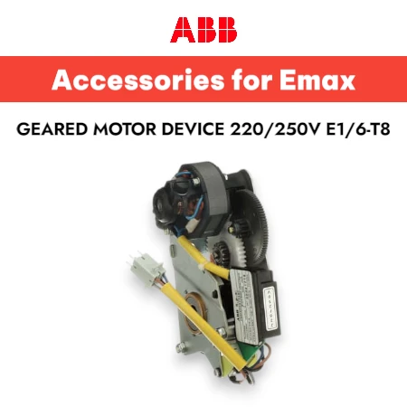 ABB GEARED MOTOR DEVICE 220_250V E1_6-T8
