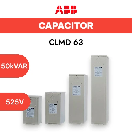 ABB KAPASITOR CLMD63 50KVAR 525V