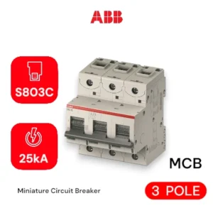 ABB MCB S803C 3P 25KA