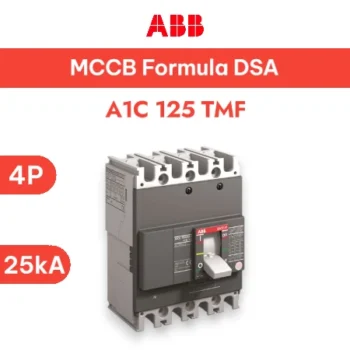 ABB MCCB A1C 4P 125/R100 100A, 25KA - MCCB ABB