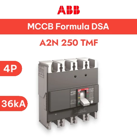 ABB MCCB A2N 250 TMF 4P 36KA