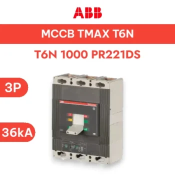 ABB MCCB T6N 3P 1000 PR221DS-LS/I In=1000A 36KA - MCCB ABB