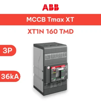 ABB MCCB XT1N 3P 160/R80 80A, 36KA - MCCB ABB