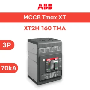 ABB MCCB XT2H 160 TMA 3P 70KA