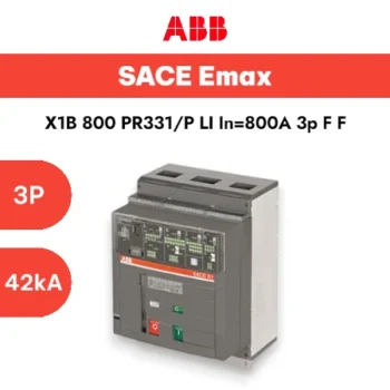 ABB Air Circuit Breaker X1B 800 PR331/P LI In=800A 3p F F - ACB ABB