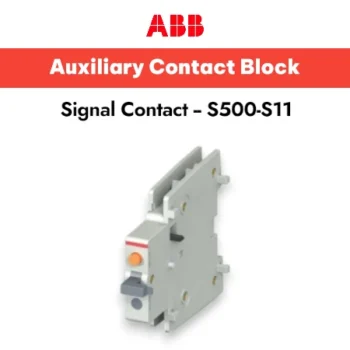 Auxiliary Fault-Trip Signalling Contact 1NO and 1NC for S500 - 2CCF008684R0001 S500-S11