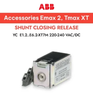 ABB shunt closing release yc e1.2 xt7m