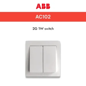 ABB AC102 2G 1W switch