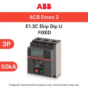 ABB ACB E1.2C Ekip Dip LI FIXED 3P