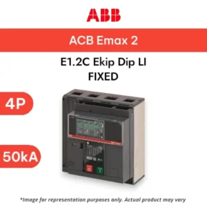 ABB ACB E1.2C Ekip Dip LI FIXED 4P