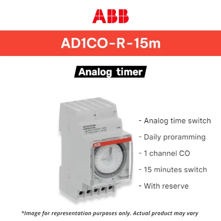 ABB AD1CO-R-15m Analog timer