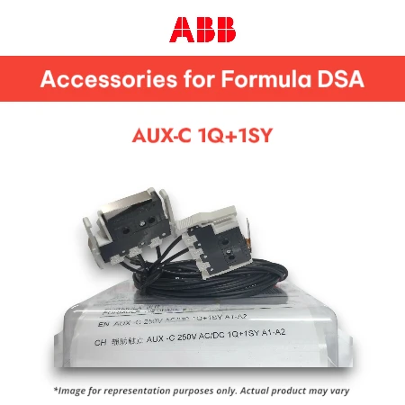 ABB AUX-C 1Q+1SY 250 Va.c._d.c. A1-A2 3p-4p