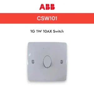 ABB CLASSIQ CSW SERIES CSW101 1G 1W 10AX Switch