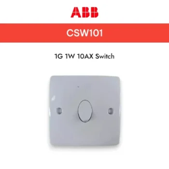 ABB Saklar/Switch 1Gang 1Way Classiq - CSW 101