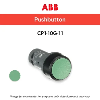 ABB Flush Push Button Type CP1-10G-11, GREEN 1NO+1NC - Push Button ABB