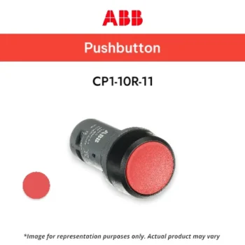ABB Flush Push Button Type CP1-10R-11, RED 1NO+1NC - Push Button ABB